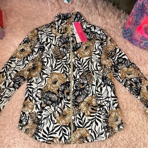 Lilly Pulitzer Leona zip up jacket